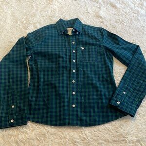 Abercrombie & Fitch Plaid Button-down Shirt